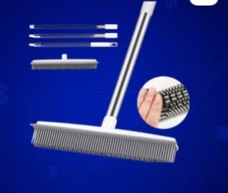 2-in-1 Silicone Broom & Squeegee